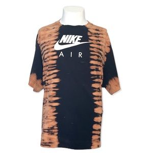 Custom tie-dye black Nike shirt size 2X